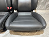 2013-2016 Porsche 981 Boxster 14-Way Power Seats w/ Ventilation / Black Leather / Pair / BC205