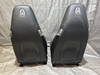 2013-2016 Porsche 981 Boxster 14-Way Power Seats w/ Ventilation / Black Leather / Pair / BC205
