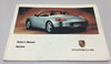 1998 Porsche 986 Boxster Factory Owner's Manual w/ Case /   BX059