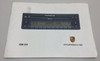 1998 Porsche 986 Boxster Factory Owner's Manual w/ Case /   BX059