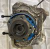 2005-2008 Porsche 997 911 Carrera Passenger Rear Knee Spindle Hub w/ Control Arms / 73K P7005