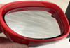 1997-2004 Porsche 986 Boxster / 996 911 Driver side Power Mirror / Guards Red  BX060