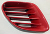 2003-2004 Porsche 986 Boxster Passenger Side Rear Quarter Vent Grille Trim / Guards Red  BX060