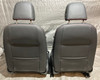 2015-2020 Volkswagen MK7 GTI Black Leatherette Front Seats / Pair / Red Stitching /   M7009