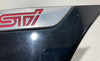 2019-2020 Subaru WRX STI Passenger Fender Vent / Trim Panel / Crystal Black Silica  SS015