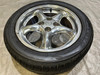 2000 Mazda Miata Special Edition 00SE / 1999 10th Anniversary Edition 10AE OEM 5 Spoke Polished Wheel Rim w/ Tire / NB229
