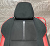 2024 Toyota GR86 Trueno Edition Black Ultrasuede Front Seats w/ Red Leather Trim / Pair /   FB207