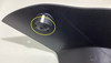 2003-2008 E85 BMW Z4 Convertible Rear Console Storage Assembly w/ Lid / Black *Minor Cracks* /   Z4057