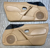 2001-2005 Mazda Miata Interior Door Panels / Pair / Tan  /   NB235