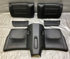 2012-2019 Porsche 991 911 Convertible OEM Rear Seat Pads / Set / Black /   P9101