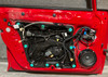 2022-2024 Volkswagen MK8 GTI Golf R 4DR Driver Front Door Shell / Tornado Red  M8001
