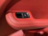 2015-2018 Porsche Macan Garnet Red Leather Interior Door Panels w/ Carbon Fiber Trim / Set of 4 /   PM005