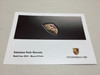 2015 Porsche Macan S Factory Owner's Manual w/ Case /   PM005
