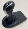 2000-2004 Porsche 986 Boxster S 6 Speed Manual Shift Knob w/ Boot / Silver / BX064