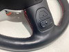 2018-2023 Jeep Wrangler JL Black Leather Steering Wheel w/ Controls / Red Stitching /   JL009