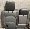 2018-2021 Jeep Wrangler JL Unlimited 4DR 60/40 Folding Rear Seat Set / Black Leather / Red Stitching /   JL009