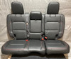 2018-2021 Jeep Wrangler JL Unlimited 4DR 60/40 Folding Rear Seat Set / Black Leather / Red Stitching /   JL009