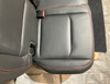 2018-2021 Jeep Wrangler JL Unlimited 4DR 60/40 Folding Rear Seat Set / Black Leather / Red Stitching /   JL009