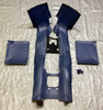 2000-2009 Honda S2000 Center Console Leather Apron Surround / Blue /   HS005
