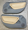 2006-2009 Pontiac Solstice Interior Door Panels / Pair / Steel / Sand /   PS068