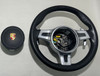 2013-2016 Porsche 981 Boxster Cayman / 991 911 Black Leather Sport Steering Wheel w/ Airbag / PDK / BC203