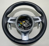 2013-2016 Porsche 981 Boxster Cayman / 991 911 Black Leather Sport Steering Wheel w/ Airbag / PDK / BC203