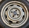 1990-1993 Mazda Miata OEM 14" Steelie Wheels Rims w/ Dunlop Direzza ZIII  NA100 1990-1993 Mazda Miata OEM 14" Steelie Wheels Rims w/ Dunlop Direzza ZIII  NA100