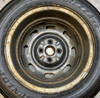1990-1993 Mazda Miata OEM 14" Steelie Wheels Rims w/ Dunlop Direzza ZIII  NA100 1990-1993 Mazda Miata OEM 14" Steelie Wheels Rims w/ Dunlop Direzza ZIII  NA100