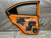 2022-2024 Subaru WRX Driver Rear Door Assembly / Solar Orange Pearl SW004