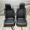 2015-2017 Volkswagen MK7 Golf R Black Leather Front Seats / Pair / M7R10