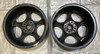 1999-2002 Mazda Miata 15x6" 5 Spoke Enkei Wheels Rims / Pair / NB248