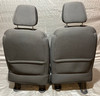 2013-2018 Jeep Wrangler JK Unlimited 4DR Rubicon Black Cloth Front & Rear Seat Set /   JK015