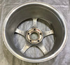 1997-2004 Chevrolet Corvette C5 17x8.5" OEM 5 Spoke Chrome Front Wheel Rim / C5031