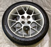 2002 Mazda Miata Special Edition 02SE 16" Wheels Rims w/ Tires / Pair / NB249