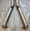 2009-2011 Chevrolet Corvette C6 6.2l LS3 Exhaust Mid Pipe X Pipe / OEM /   C6018