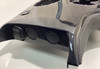 2010-2012 Chevrolet Corvette C6 Front Center Console Trim Radio Surround / Vent / Faux Carbon /   C6018