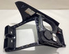 2010-2012 Chevrolet Corvette C6 Front Center Console Trim Radio Surround / Vent / Faux Carbon /   C6018