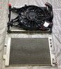 2005-2013 Chevrolet Corvette C6 Base / Grand Sport 6.2l Radiator w/ Cooling Fan Assembly / 118K C6018