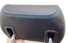 2016-2020 F87 BMW M2 Dakota Black Leather Rear Seat Headrests / Blue Stitching /   B2008