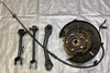 2010-2016 Hyundai Genesis Coupe Driver Side Rear Knee Spindle w/ Hub & Control Arms / 77K HG031 2010-2016 Hyundai Genesis Coupe Driver Side Rear Knee Spindle w/ Hub & Control Arms / 77K HG031