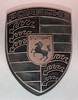 1997-2004 Porsche 986 Boxster / 996 911 OEM Turbonite Hood Emblem Badge / USED /   BX066