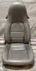 1998-2004 Porsche 986 Boxster 4-Way Power Leather Seats / Graphite Gray Leather / Pair  /   BX066