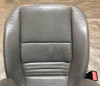 1998-2004 Porsche 986 Boxster 4-Way Power Leather Seats / Graphite Gray Leather / Pair  /   BX066