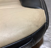 2006-2009 Pontiac Solstice Black / Sand Beige Leather Seats / Pair /   PS072