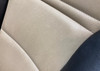 2006-2009 Pontiac Solstice Black / Sand Beige Leather Seats / Pair /   PS072