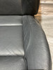 2008-2013 BMW E82 128i 135i Coupe Front Sport Seats / Pair / Black Boston Leather /   B1012