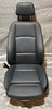 2008-2013 BMW E82 128i 135i Coupe Front Sport Seats / Pair / Black Boston Leather /   B1012