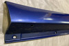 1999-2005 Mazda Miata OEM Small Tupperware Side Skirts & Mud Flaps / Sapphire Blue Mica  NB246