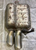 2018-2023 Ford Mustang GT 5.0 OEM Exhaust Mufflers w/ Tips / Driver & Passenger /   FM014