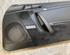 2005-2012 Porsche 997 911 Carrera Cabriolet Black Full Leather Door Panels / Pair /   P7008